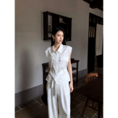 GEMQI 韩里韩气穿搭一整套装 清纯系夏日穿搭套装 夏女2025超火夏装