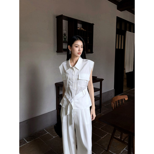 GEMQI 清纯系夏日穿搭套装夏女2025超火夏装韩里韩气穿搭一整套装