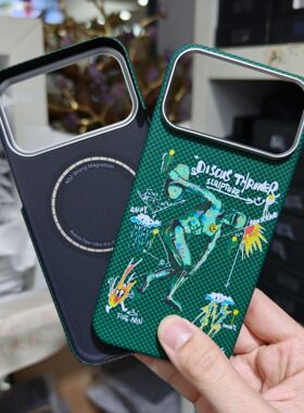 适用苹果17Pro手机壳小众高级感轻奢2025新款iPhone17ProMax凯夫拉芳纶MagSafe磁吸超薄防摔超好看可爱保护套