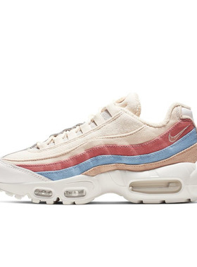 Nike Air Max 95 红蓝色 女款低帮 潮流休闲运动跑步鞋CD7142-800