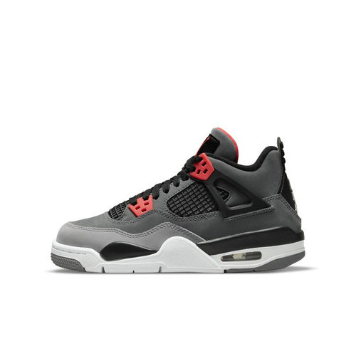 Air Jordan4 Retro(GS) AJ4红外线  黑灰红 复古篮球鞋408452-061