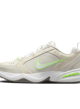 Nike Air Moranch 4 白绿色 男款 低帮 休闲运动老爹鞋FN3436-011