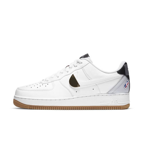 Nike空军一号白黑红男板鞋低帮