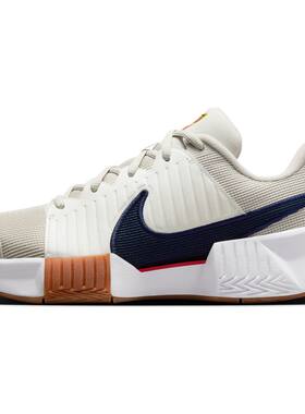 Nike拼色女款低帮网球鞋