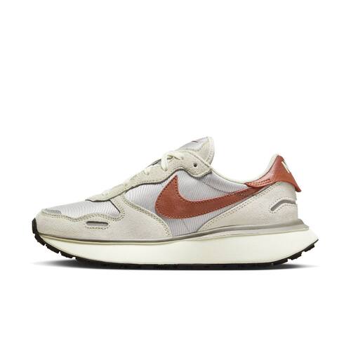 Nike灰棕色女低帮休闲运动鞋