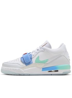 Jordan Legacy 312 灰蓝色 GS大童 低帮休闲运动篮球鞋FN8896-131