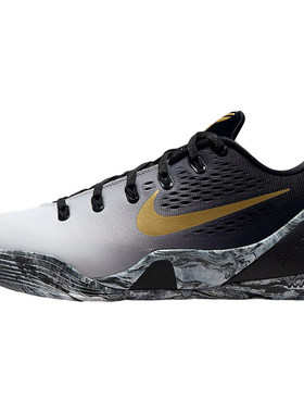 Nike 黑白色 男女同款 低帮 时尚潮流篮球鞋FZ7333-002