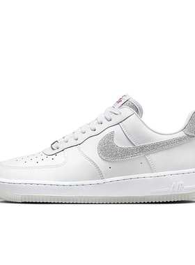 Nike Air Force 1 AF1空军一号白灰色运动休闲低帮板鞋HQ3461-191