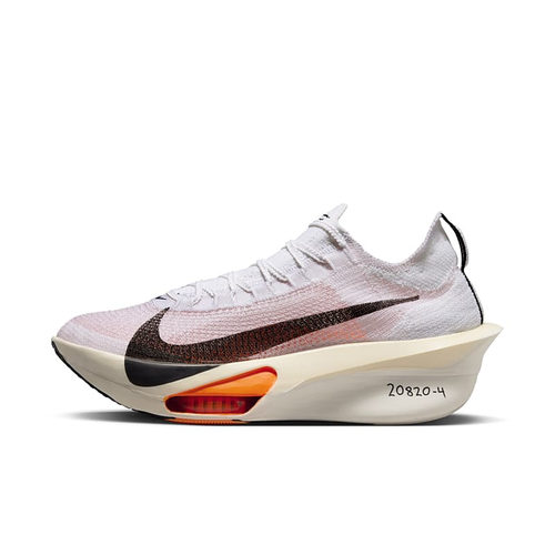 Nike黑白橙男款跑鞋马拉松