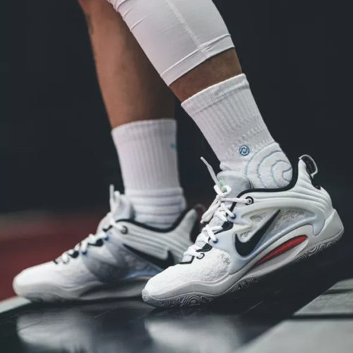 Nike KD 15 EP 杜兰特15白灰男低帮运动减震实战篮球鞋DM1054-100