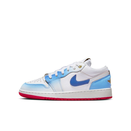 Air Jordan 1 Low SE AJ1 白蓝 GS 低帮 复古篮球鞋FN8895-141