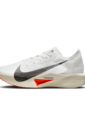 Nike ZoomX Vaporfly Next% 3 白色男子运动低帮跑步鞋DX7957-100