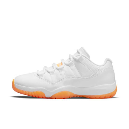 Air Jordan 11 Low AJ11白橙白橘柑橘女低帮休闲篮球鞋AH7860-139