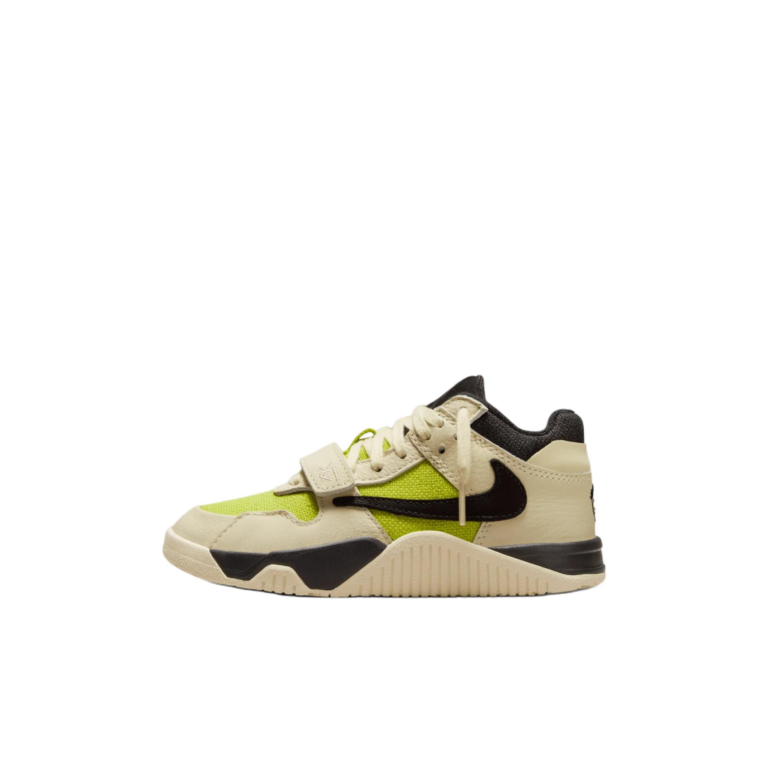 Jordan米黑黄中帮儿童篮球鞋