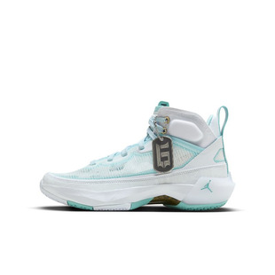 Jordan DX3381 心之所向郭艾伦白薄荷蓝高帮篮球鞋 173 GUO Air