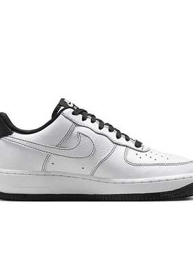 Nike Air Force 1 AF1空军一号 黑白 女子运动休闲板鞋IB6543-101