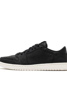 Air Jordan 1 Retro Low AJ1 黑色 男款低帮复古篮球鞋848775-005