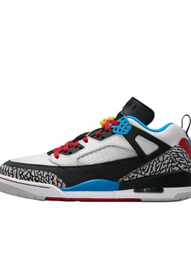 Jordan Spizike Low 黑白 男款 低帮 休闲复古篮球鞋IM7425-004