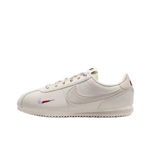 青少年 米色 低帮 休闲运动跑步鞋 001 Nike IH7655 Cortez