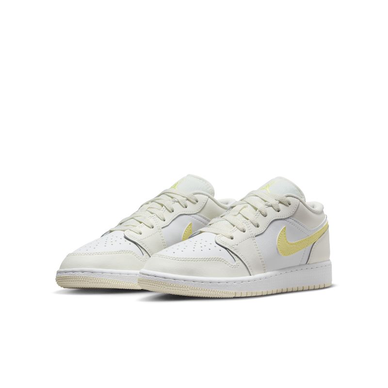 Air Jordan 1 AJ1 白黄色 GS 低帮 复古休闲运动篮球鞋FV8486-181