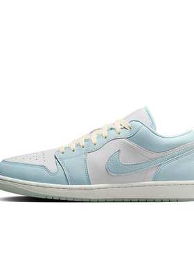 Air Jordan 1 Low蓝白男子运动休闲舒适百搭低帮篮球鞋HJ5999-400