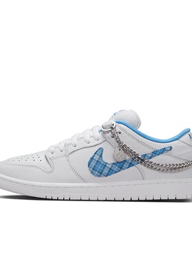 Nike Dunk SB Low 白蓝色 男款 低帮 休闲运动板鞋FZ8802-100