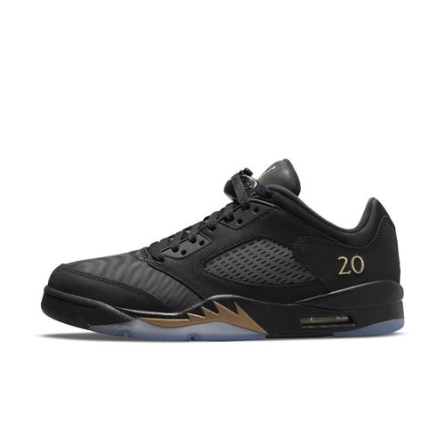 Air Jordan 5 Low AJ5 男黑金运动休闲低帮篮球鞋DJ1094-001