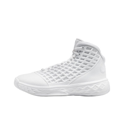Nike白色中帮休闲运动篮球鞋