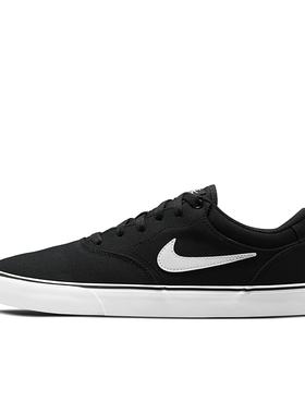 Nike SB Chron 2 黑色 男女同款 低帮休闲运动板鞋DM3494-001