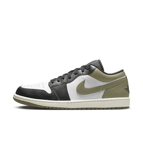 AJ1低帮复古篮球鞋黑白绿