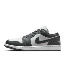 Air Jordan 1 Low AJ1灰白男子运动休闲低帮篮球鞋553558-044