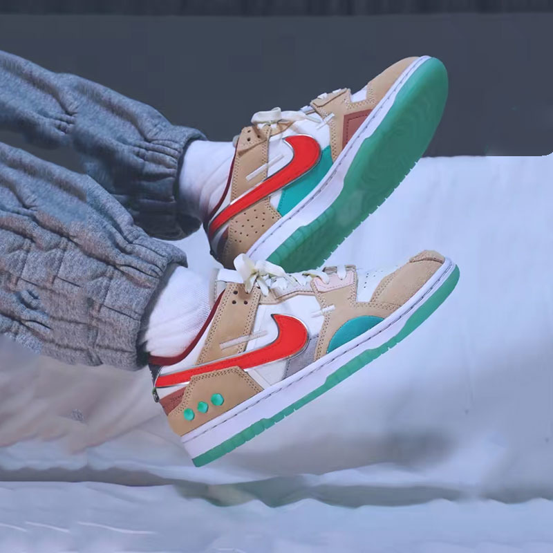 Nike男拼接低帮休闲板鞋