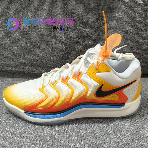 瑕疵处理Nike KD 17 EP 杜兰特17代  男低帮运动篮球鞋FJ9488-700