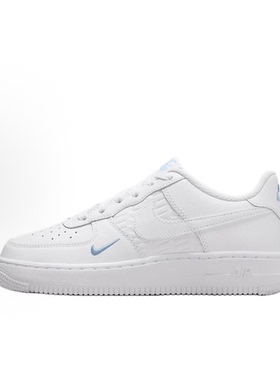 Nike Air Force 1 白色 GS大童 低帮 时尚运动休闲板鞋IH4475-100