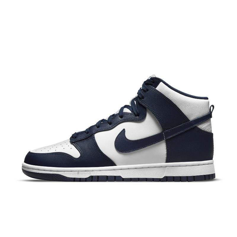 Nike男蓝高帮休闲板鞋