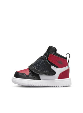 Air Jordan 1 黑红色 男女儿童飞翼运动休闲中帮篮球鞋BQ7196-016