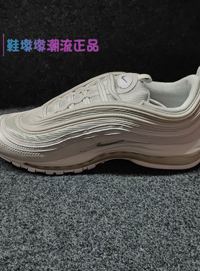 瑕疵处理Nike Air Max 97 白色男子运动休闲复古跑步鞋921826-101