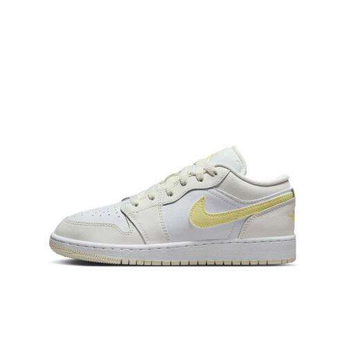 AJ1白黄色GS低帮运动篮球鞋