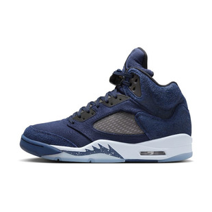 Air Jordan 5 AJ5 乔治城 深蓝色 男款 高帮复古篮球鞋FD6812-400