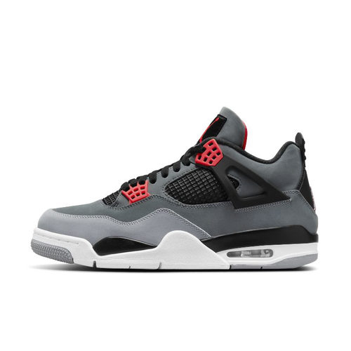 Air Jordan 4 Retro AJ4红外线 乔4 黑灰红 复古篮球鞋DH6927-061