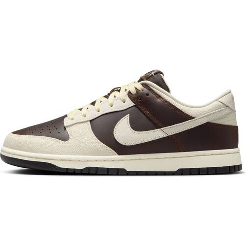 Nike棕白色男款低帮休闲板鞋