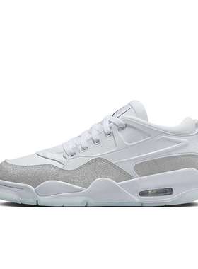 Air Jordan 4 AJ4白色女子运动休闲舒适百搭低帮篮球鞋HQ3441-111
