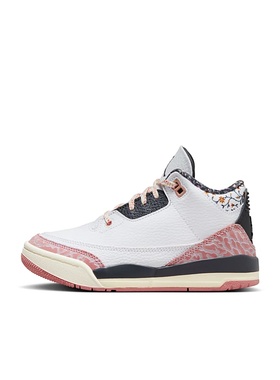 Air Jordan 3 AJ3 中帮 儿童运动休闲篮球鞋FQ9174-100-121