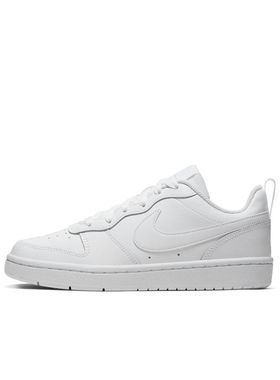 Nike Court Borough Low 2耐克女纯白休闲运动板鞋BQ5448-100-118