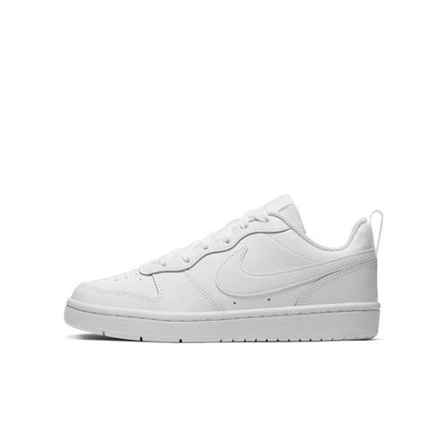 Nike Court Borough Low 2耐克女纯白休闲运动板鞋BQ5448-100-118