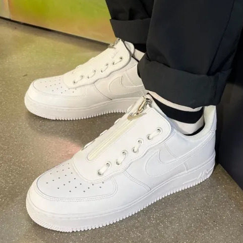 AF1空军一号纯白男低帮板鞋