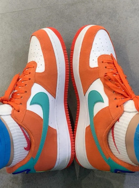 Nike Air Force 1 Low AF1空军一号 白橙色 男低帮板鞋DH7568-800