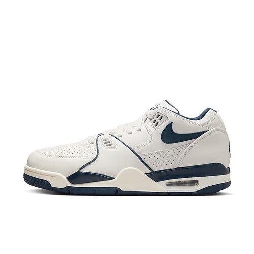 Nike白蓝运动休闲低帮篮球鞋