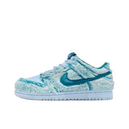 Nike蓝色GS大童低帮时尚板鞋