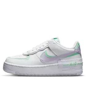 Nike Air Force1 AF1空军一号白绿紫马卡龙女休闲板鞋 CU8591-103